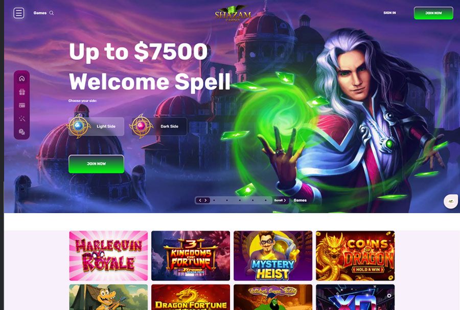 Shazam – Multi-Crypto Solana Casino